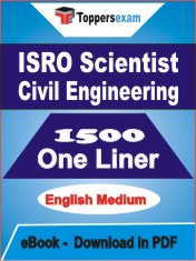 ISRO Scientist Civil Engineering One Liner Book PDF in English