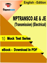 MPTRANSCO AE & JE (Transmission) (Electrical) Test PDF Book in English - Mock Test/Practice Set