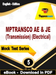 MPTRANSCO AE & JE (Transmission) (Electrical) Test PDF Book In English - Practice Set