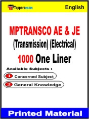 MPTRANSCO AE & JE (Transmission) (Electrical) One Liner Book in English