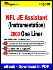 NFL JE Assistant (Instrumentation) One Liner Book PDF in English