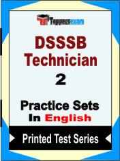 DSSSB Technician Book in English - Question Paper / Practice Set