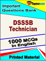 DSSSB Technician Book in English - Objective MCQ