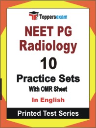 NEET PG Radiology Book in English - Practice Set