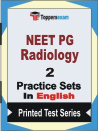 NEET PG Radiology Book in English - Question Paper / Practice Set