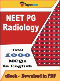 NEET PG Radiology PDF Book In English - MCQ / Objective Questions