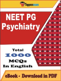 NEET PG Psychiatry PDF Book In English - MCQ / Objective Questions