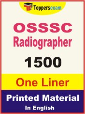 OSSSC Radiographer One Liner Book in English