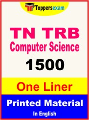 TN TRB (Computer Science) One Liner Book in English