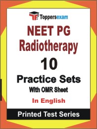 NEET PG Radiotherapy Book in English - Practice Set