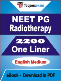 NEET PG Radiotherapy One Liner Book PDF in English