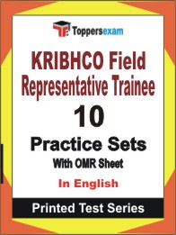 KRIBHCO Field Representative Trainee Book in English - Practice Set