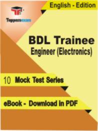 BDL Trainee Engineer (Electronics)  Test PDF Book In English - Mock Test/Practice Set