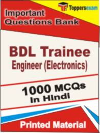 BDL Trainee Engineer (Electronics)  Book in Hindi - Objective MCQ