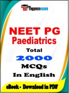 NEET PG Paediatrics PDF Book In English - MCQ / Objective Questions
