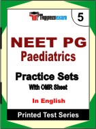NEET PG Paediatrics Book in English - Mock Test / Practice Set