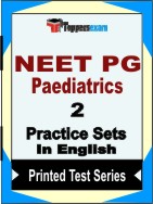 NEET PG Paediatrics Book in English - Question Paper / Practice Set