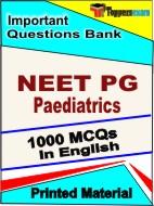 NEET PG Paediatrics Book in English - Objective MCQ