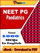 NEET PG Paediatrics  PDF Book In English - MCQ / Objective Questions