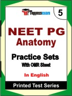 NEET PG Anatomy Book in English - Mock Test / Practice Set