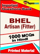 BHEL Artisan (Fitter)  Book in Hindi - Objective MCQ