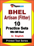 BHEL Artisan (Fitter)  Book in English - Practice Set