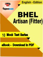 BHEL Artisan (Fitter)  Test PDF Book In English - Mock Test/Practice Set