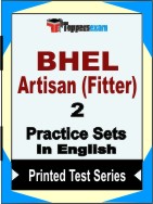 BHEL Artisan (Fitter)  Book in English - Question Paper / Practice Set