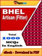 BHEL Artisan (Fitter)  PDF Book In English - MCQ / Objective Questions