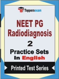 NEET PG Radiodiagnosis Book in English - Question Paper / Practice Set