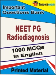 NEET PG Radiodiagnosis Book in English - Objective MCQ