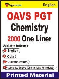 OAVS PGT Chemistry One Liner Book in English.