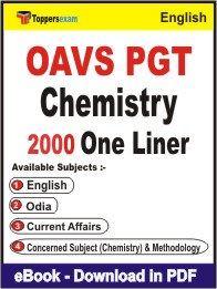 OAVS PGT Chemistry One Liner Book PDF in English