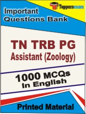 TN TRB PG Assistant (Zoology) Book in English - Objective MCQ