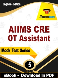 AIIMS CRE OT Assistant  PDF Book In English - Practice Set