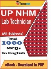 EBook of UP NHM Lab Technician Exam, PDF Format in English