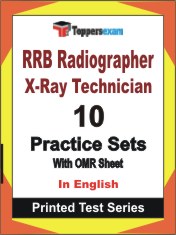 RRB Radiographer X-Ray Technician Book in English - Practice Set