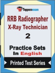 RRB Radiographer X-Ray Technician Book in English - Question Paper / Practice Set