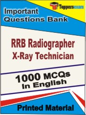 RRB Radiographer X-Ray Technician Book in English - Objective MCQ
