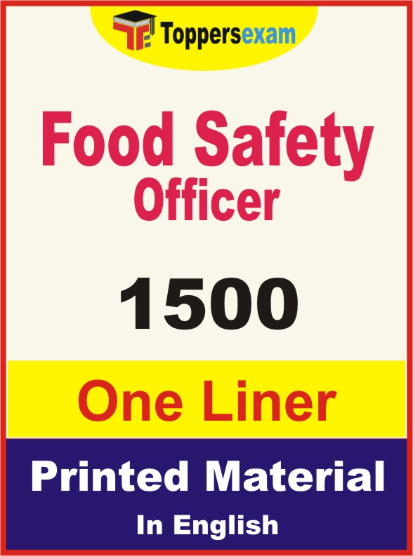 Food Safety Officer One Liner Book in English