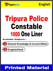 Tripura Police Constable One Liner Book in English