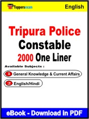 Tripura Police Constable One Liner Book PDF in English