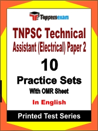 TNPSC Technical Assistant (Electrical) Paper 2 Book in English - Practice Set