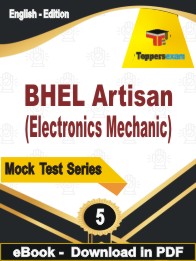BHEL Artisan (Electronics Mechanic) Test PDF Book In English - Practice Set