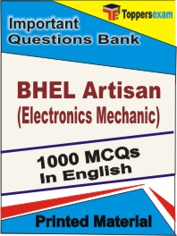 BHEL Artisan (Electronics Mechanic) Book in English - Objective MCQ