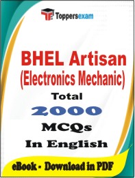 BHEL Artisan (Electronics Mechanic) PDF Book in English - MCQ / Objective Questions