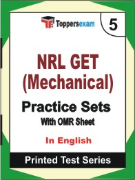 NRL GET (Mechanical) Book in English - Mock Test / Practice Set