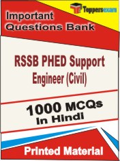 RSSB PHED Support Engineer (Civil) Book in Hindi - Objective MCQ