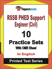 RSSB PHED Support Engineer (Civil) Book in English - Practice Set