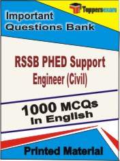 RSSB PHED Support Engineer (Civil) Book in English - Objective MCQ